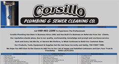 Desktop Screenshot of corsilloplumbing.com